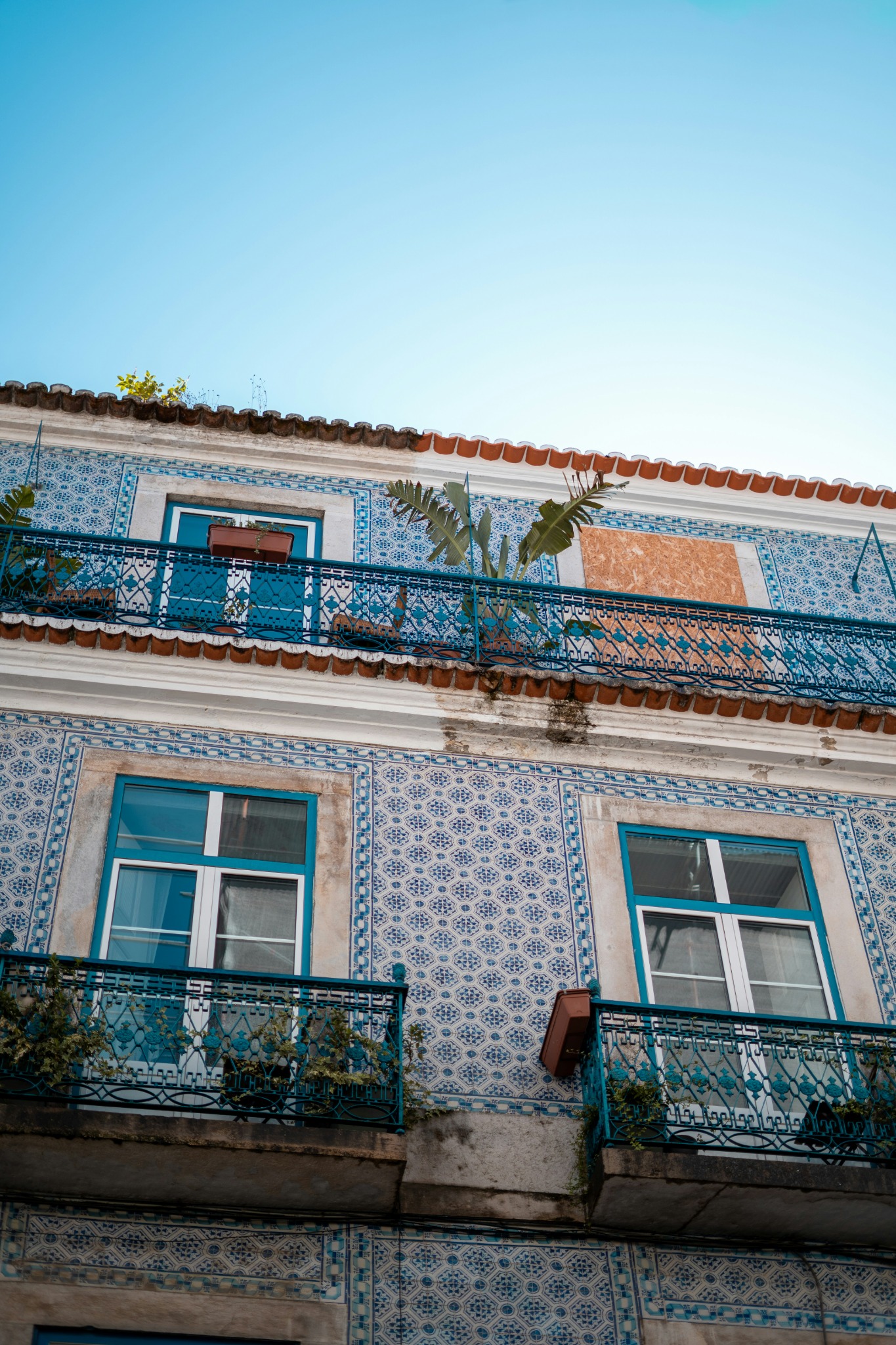 Tiled Lisbon building