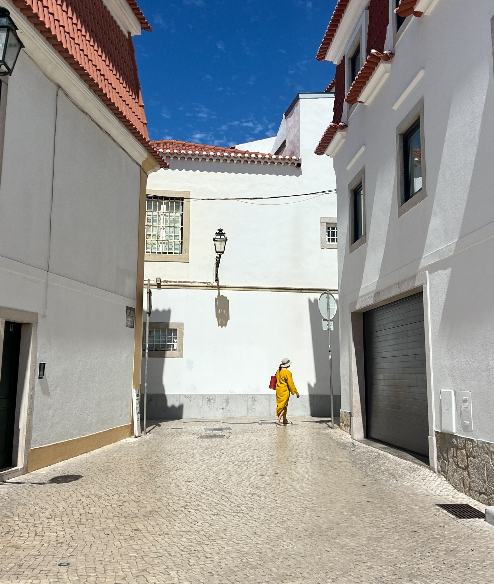 Coastline and house in Cascais
